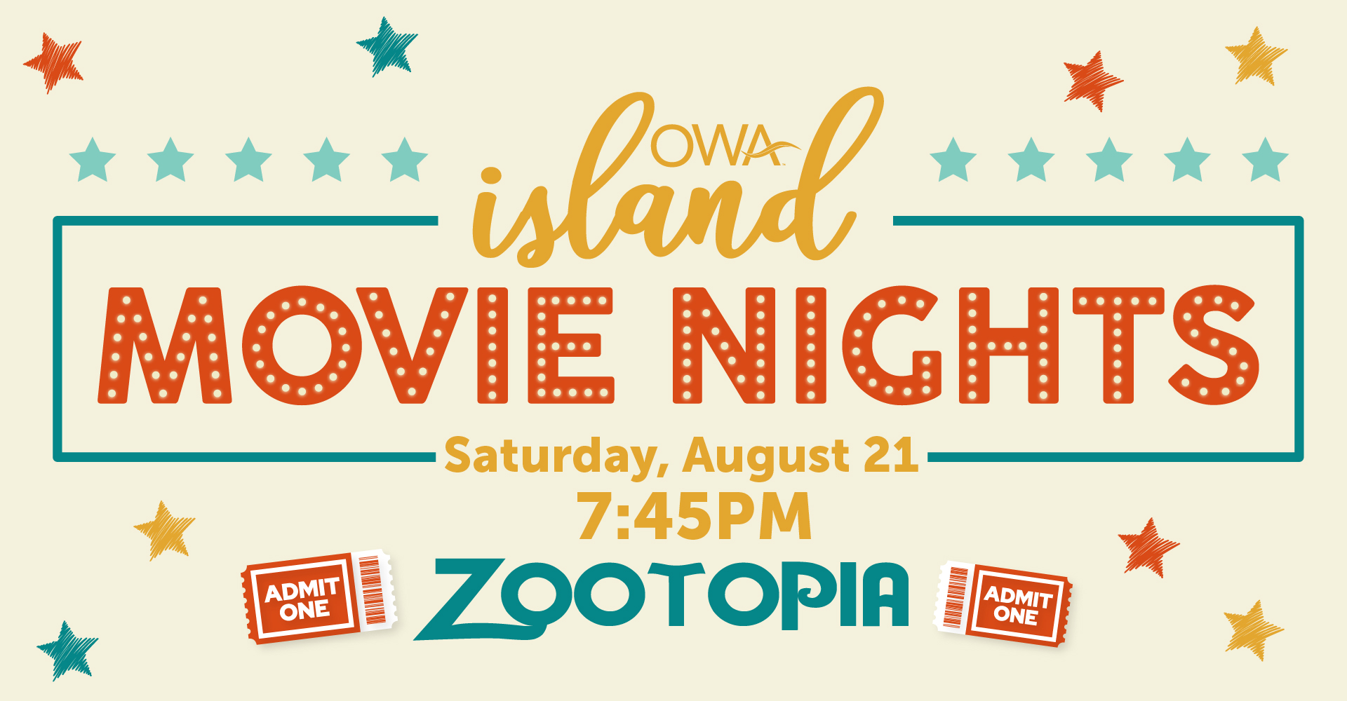 Island Movie Nights ft. Zootopia
